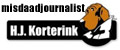 Misdaadjournalist H.J.Korterink